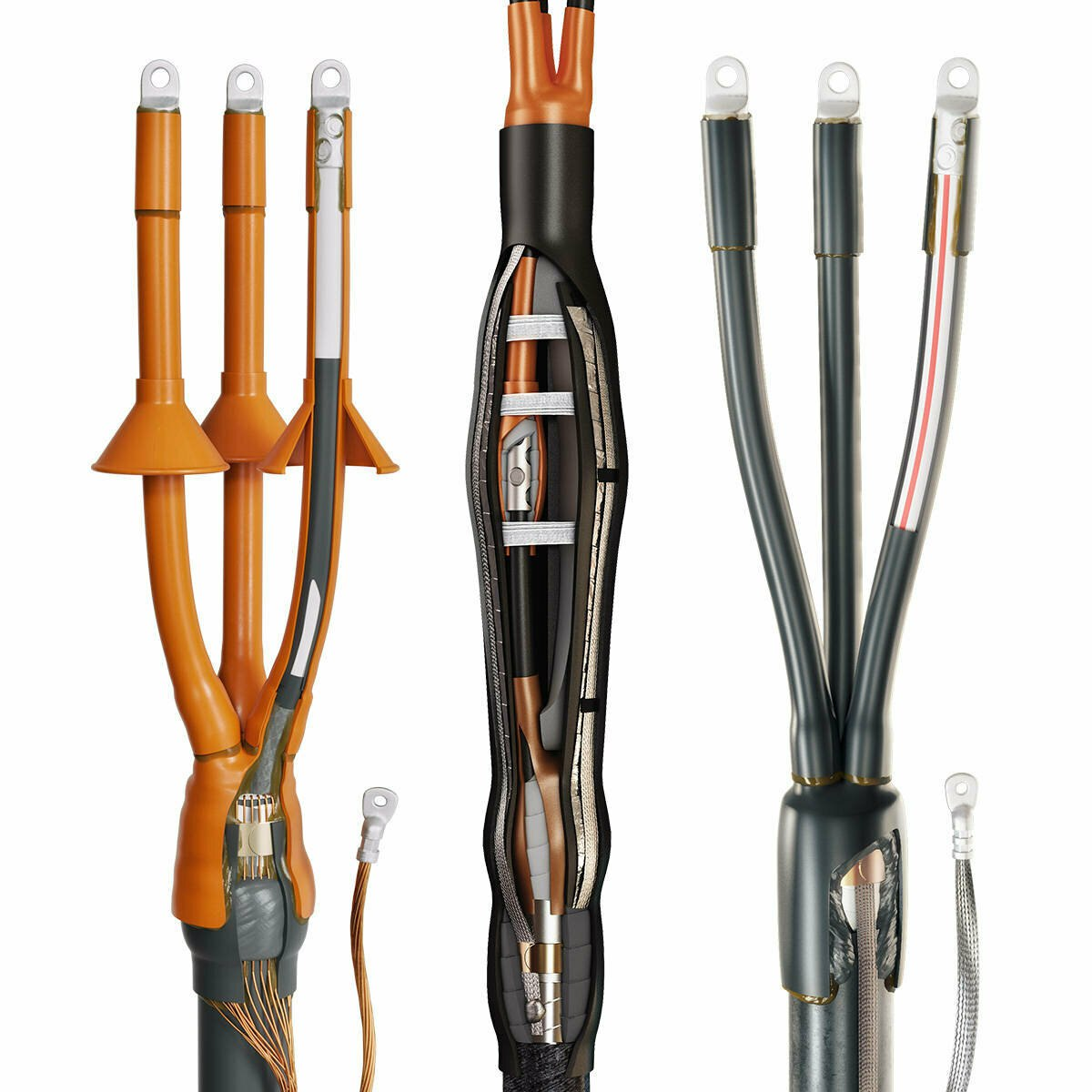 Муфта кабельная 1ПКНтн-10-150/240 (3 фазы)