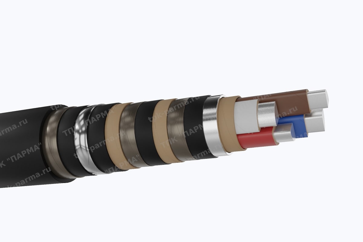Фотография провода Кабель ААБ2лШп 4х240 - 1кВ