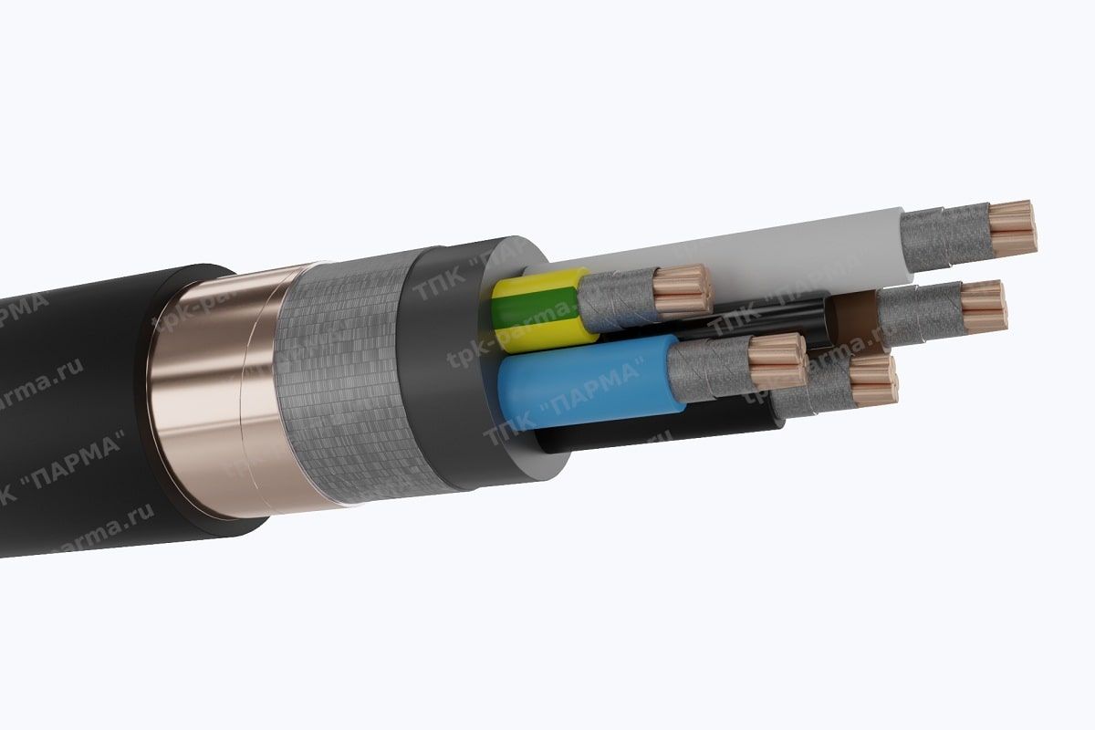 Фотография провода Кабель ПвПГЭнг(A)-FRHF 5х16 - 1кВ